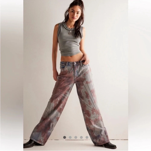 Free People Denim - NWTO Free People We The Free Aurora Mid Rise Flare